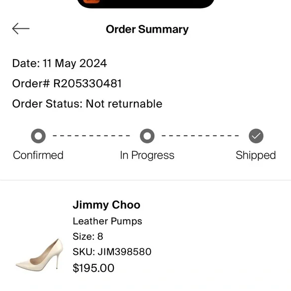 Jimmy Choo Ivory Women's Heels - Picture 6 of 6